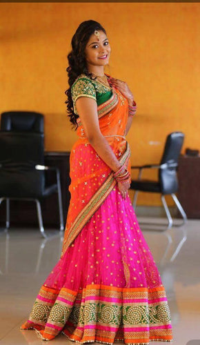 Party  Half Saree